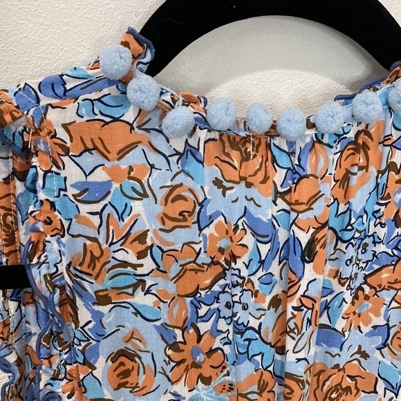 Poupette St Barth Clara Ruffled Mini Dress - Picture 7 of 9